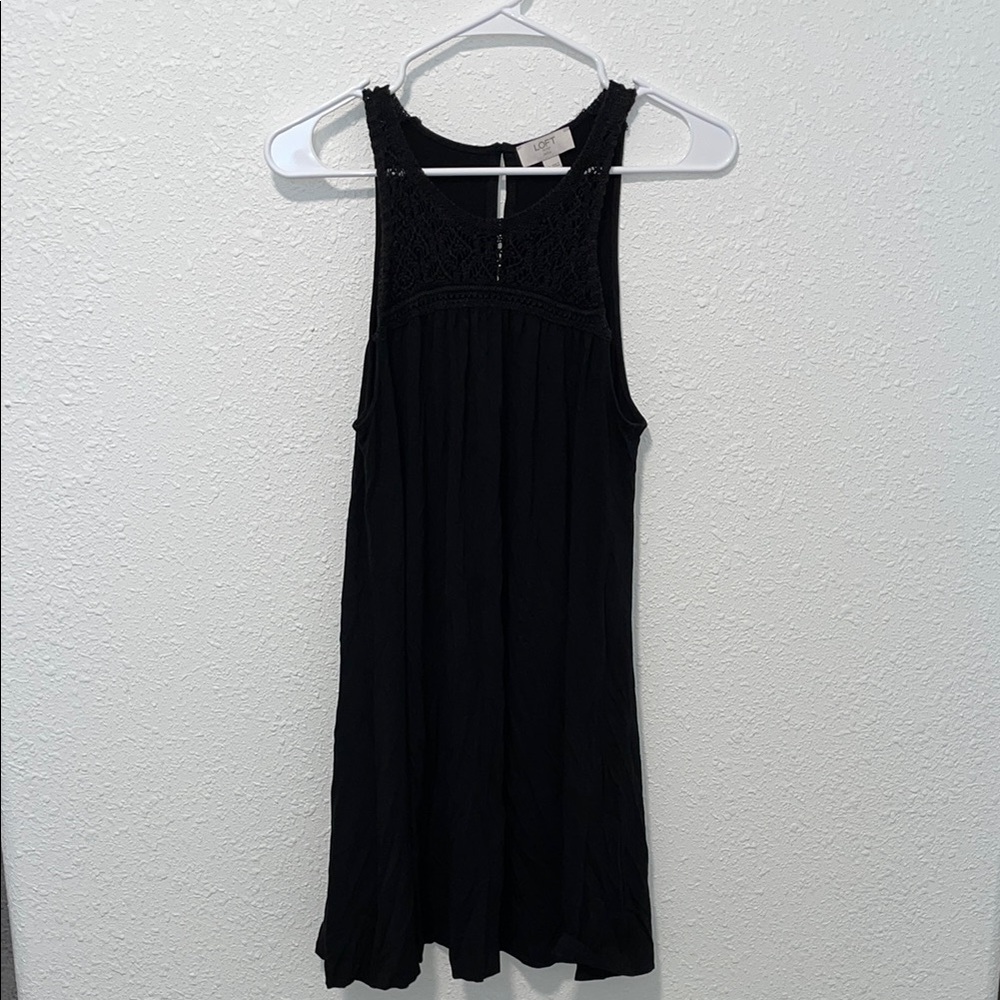 LOFT Black Swim Coverup